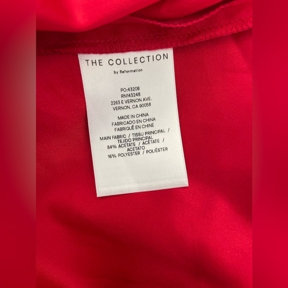 Reformation X Limited edition capsule by Laura Vassar Smithfield dress NWT - Picture 8 of 9